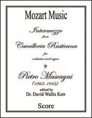 Intermezzo from Cavalleria Rusticana Orchestra sheet music cover Thumbnail